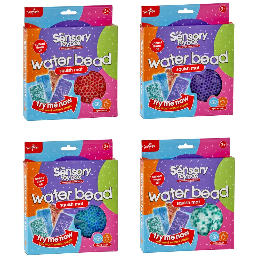Toy Mania Wasserperlen-Quetschmatten-Sortiment