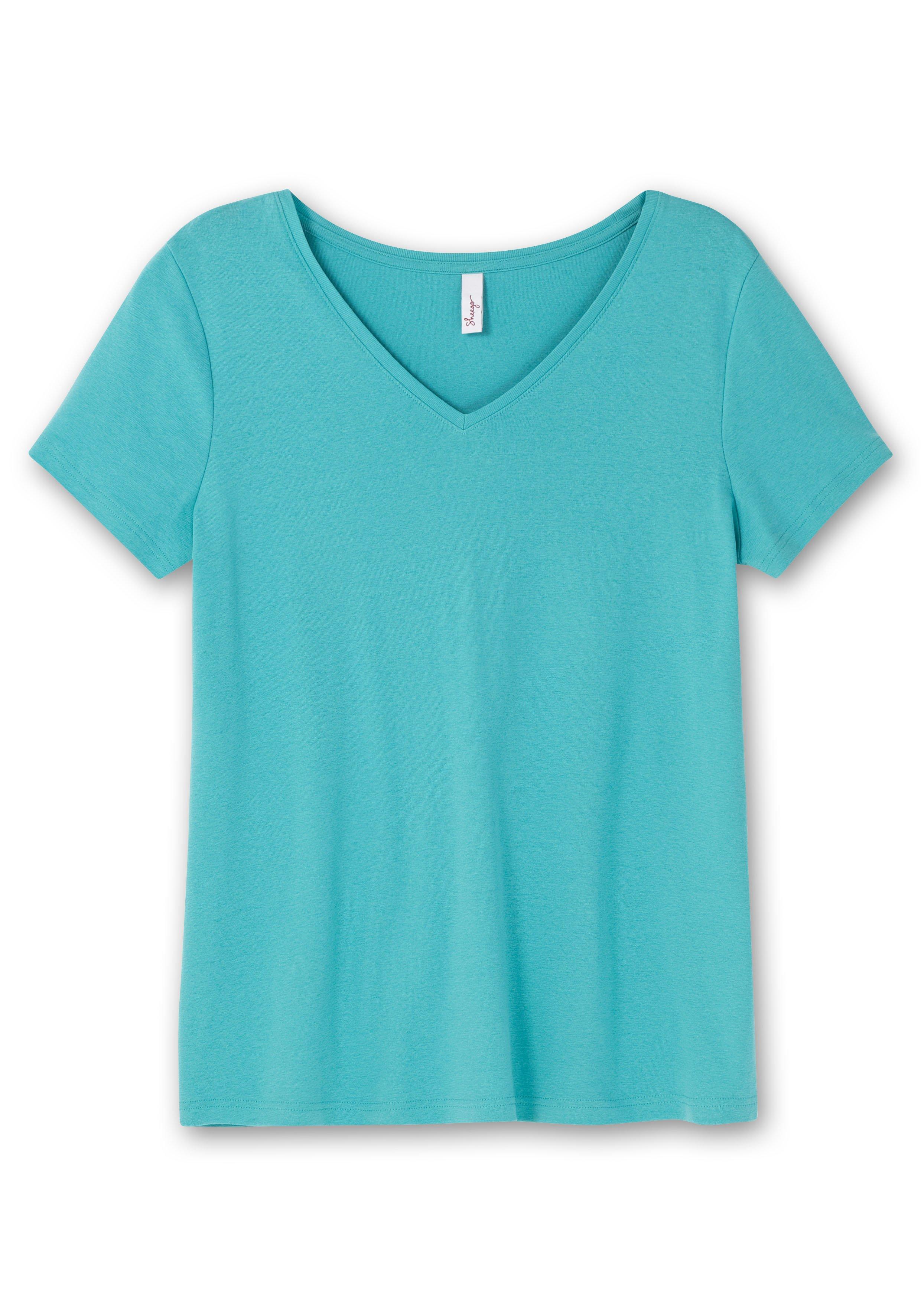 Doppelpack Shirts mit V-Ausschnitt