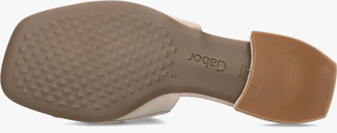 GABOR beige gabor slippers 801.3
