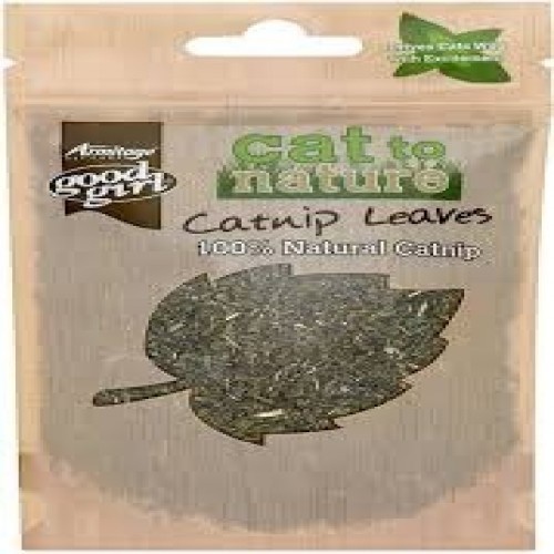 Erva-de-gato Good Girl para gatos, sabor natural.