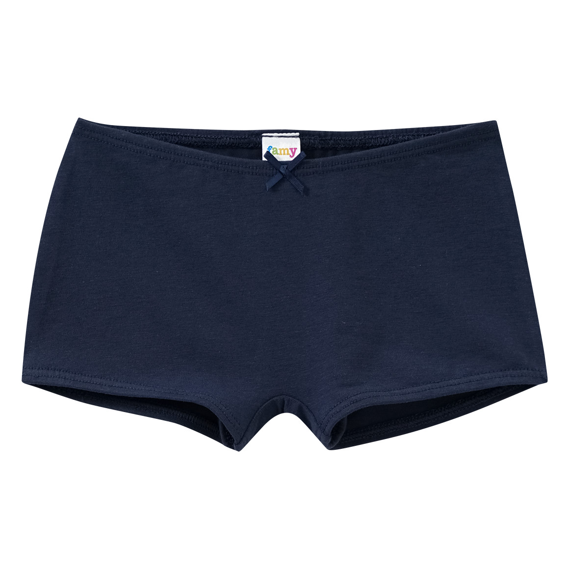 Famy 3 Mädchen Pantys aus Bio-Baumwolle rosa / dunkelblau