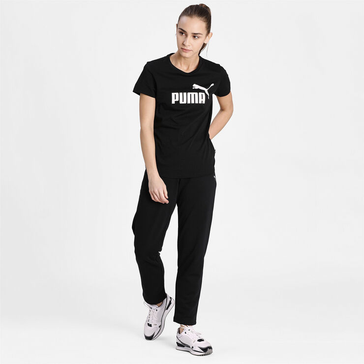 Puma Essentials Logo T-shirt Sort