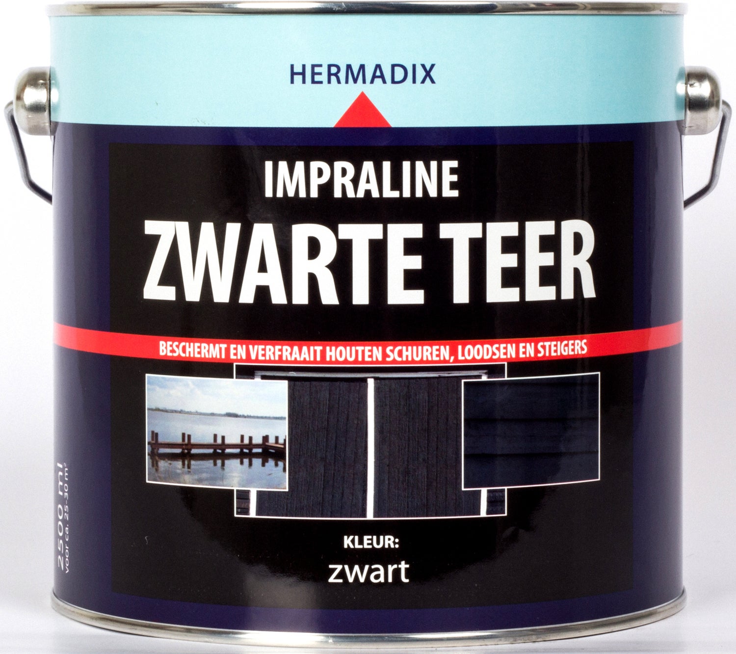 Hermadix Impraline Zwarte Teer 2,5 l