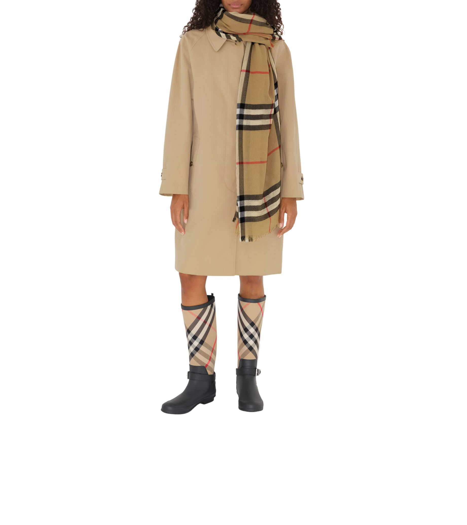 Burberry| Damen Schal aus leichter Wolle