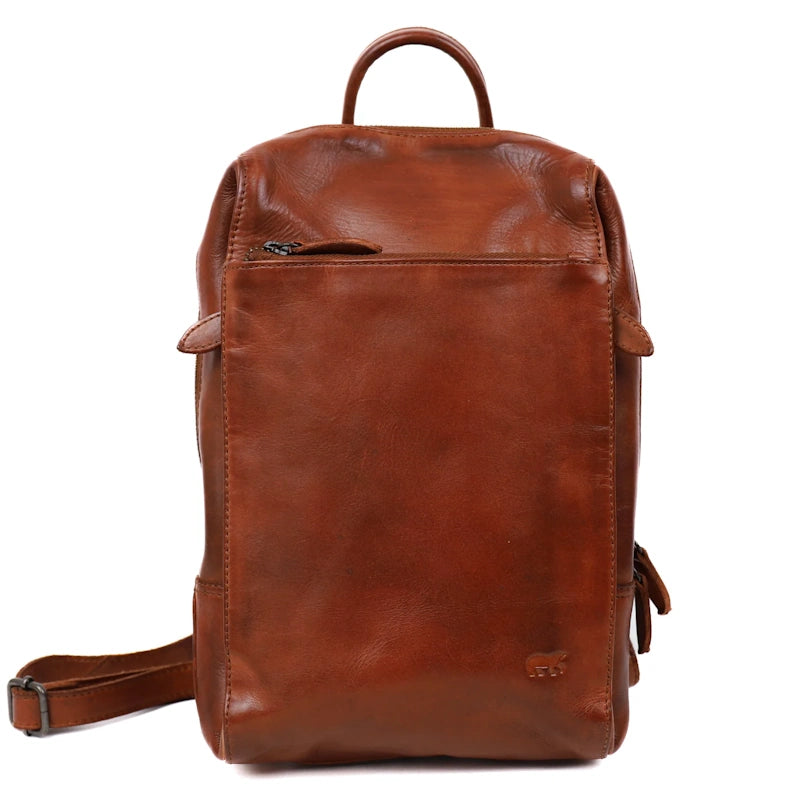 Bear Design Compacte Rugzak Sil Cognac