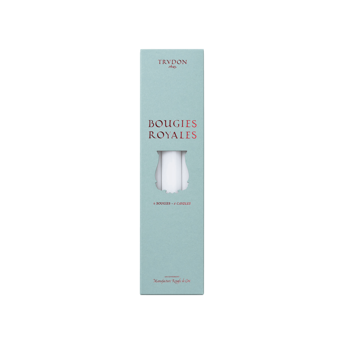 Taper Candles Royales White