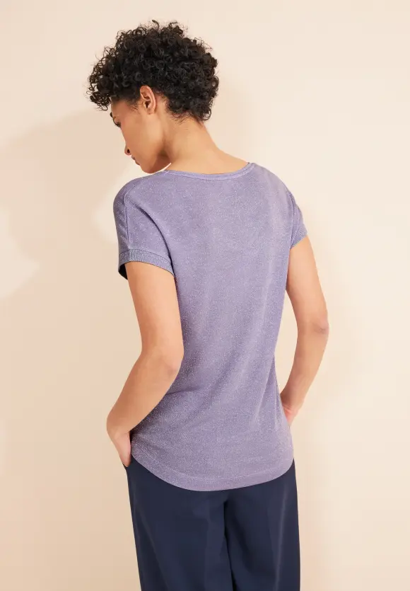 Schimmer T-Shirt - shiny lilac