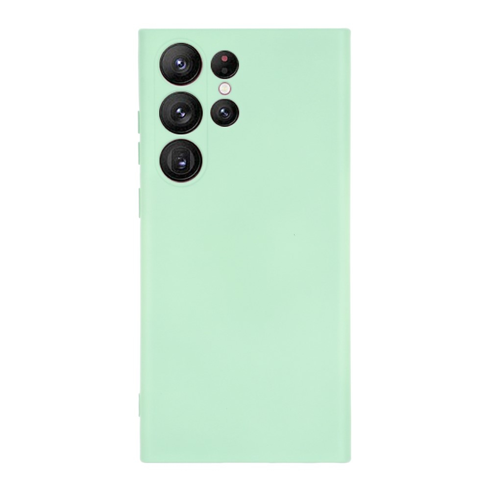 Samsung Galaxy S23 Ultra 5G Silikon Case Hülle - Mint