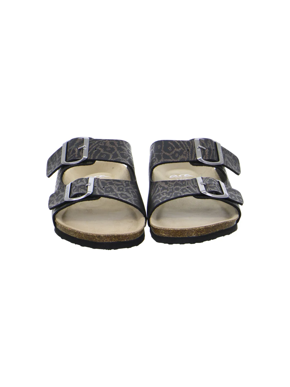 Pantolette Maui schwarz multi