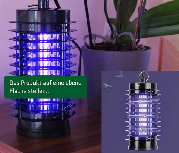 Gardigo UV-LED Indoor Fluginsektenvernichter,