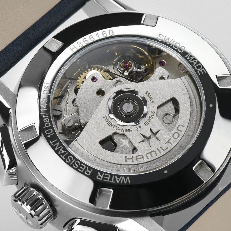 Hamilton - Jazzmaster Performer H36616640 - Chronograaf Horloge - 42 mm