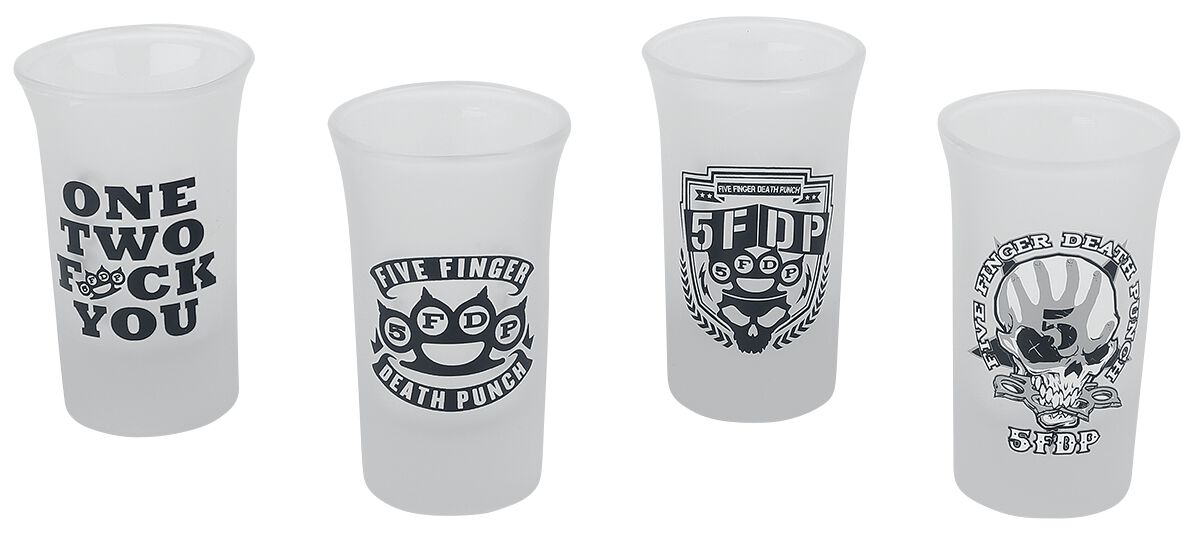 Schnapsglas-Set | Five Finger Death Punch Lot de verres à shots