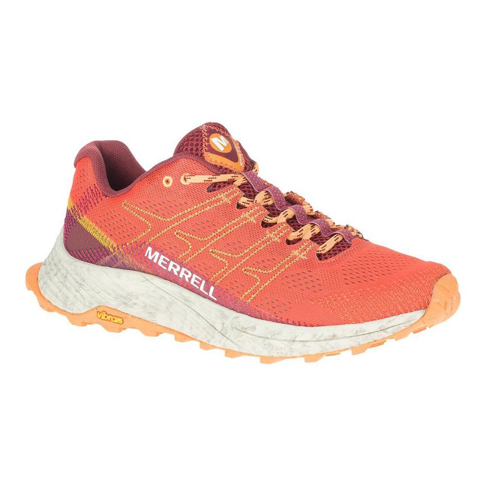 Merrell MOAB FLIGHT - Chaussures trail Femme tangerine