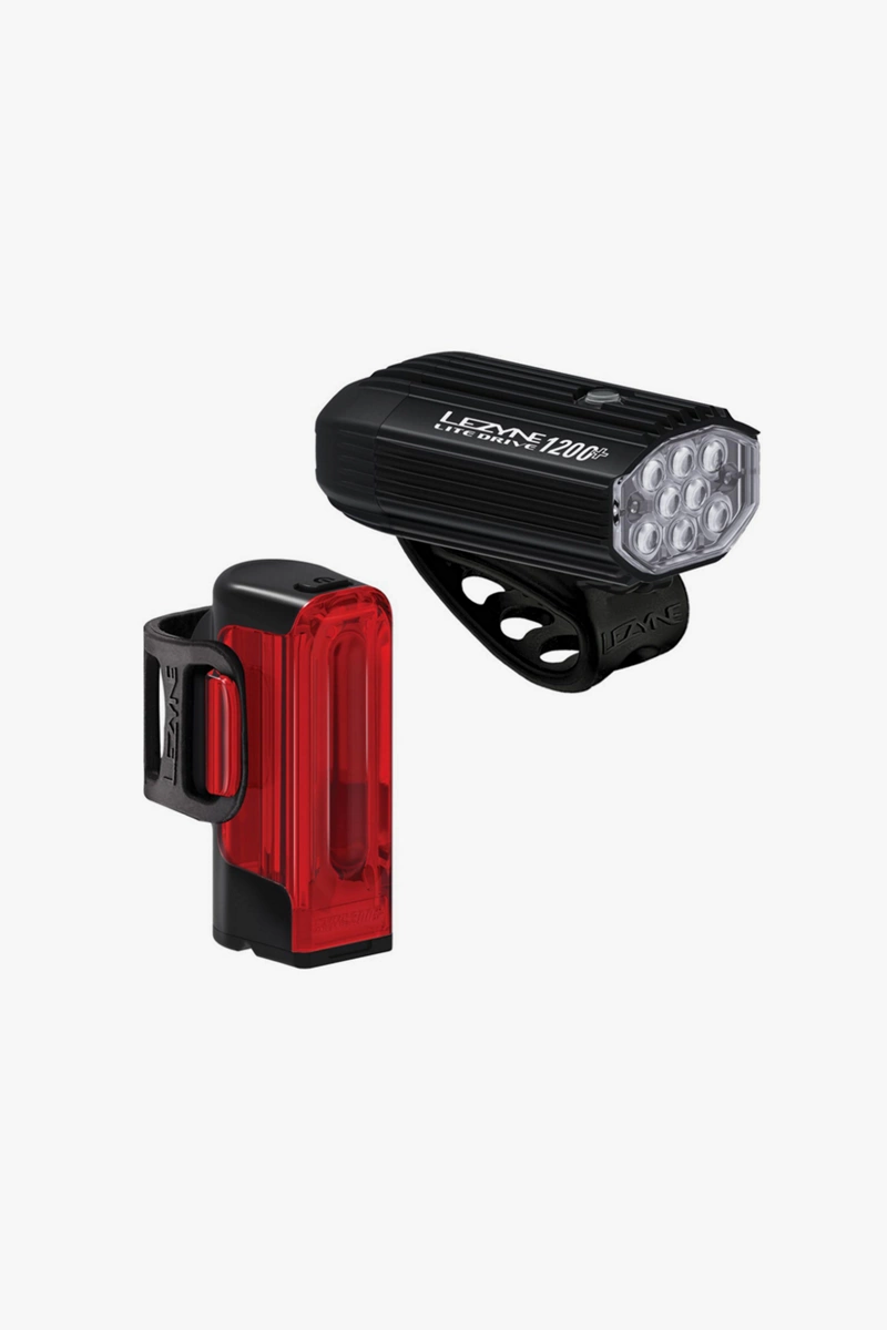 Lezyne Lite Drive 1200+  Strip Drive Pro 400+ Lichtset