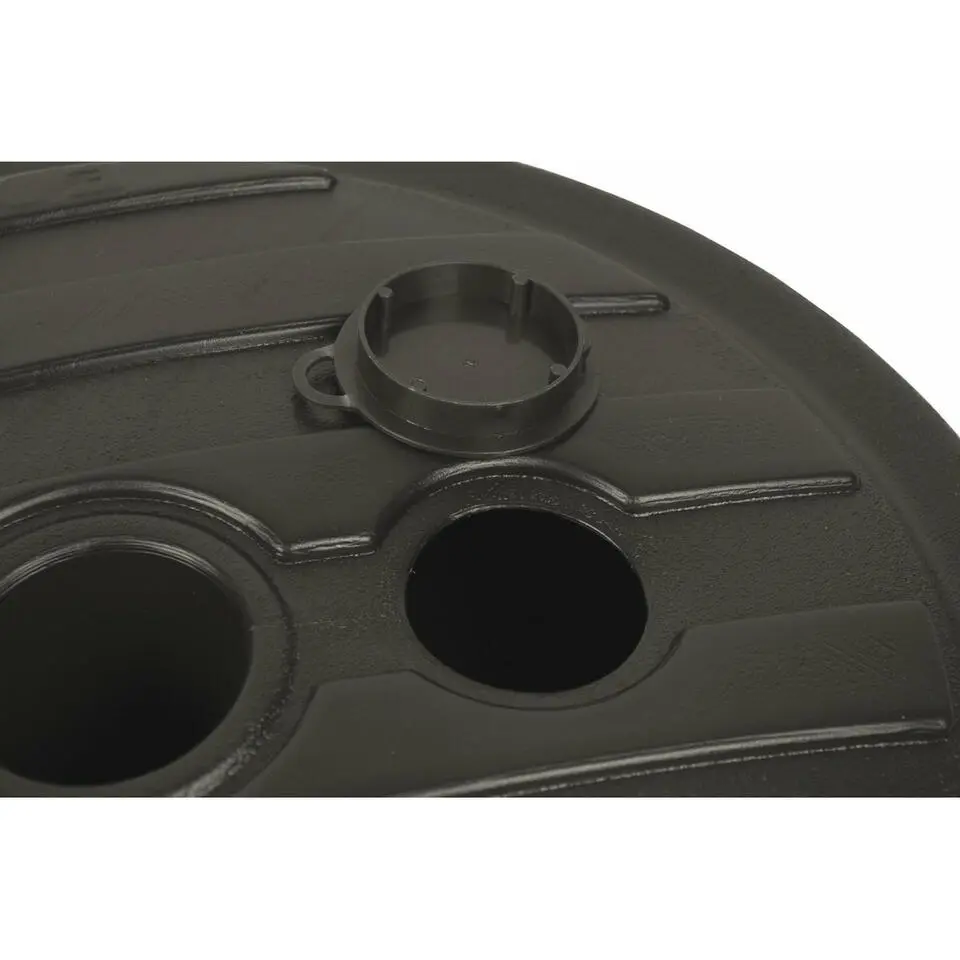 Parasolvoet - rond - antraciet - D42 cm - 13 liter - kunststof