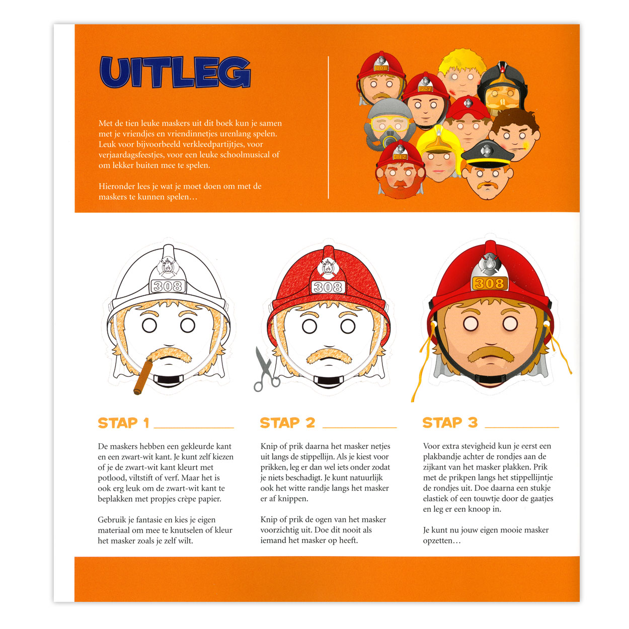 Maskers: Brandweer