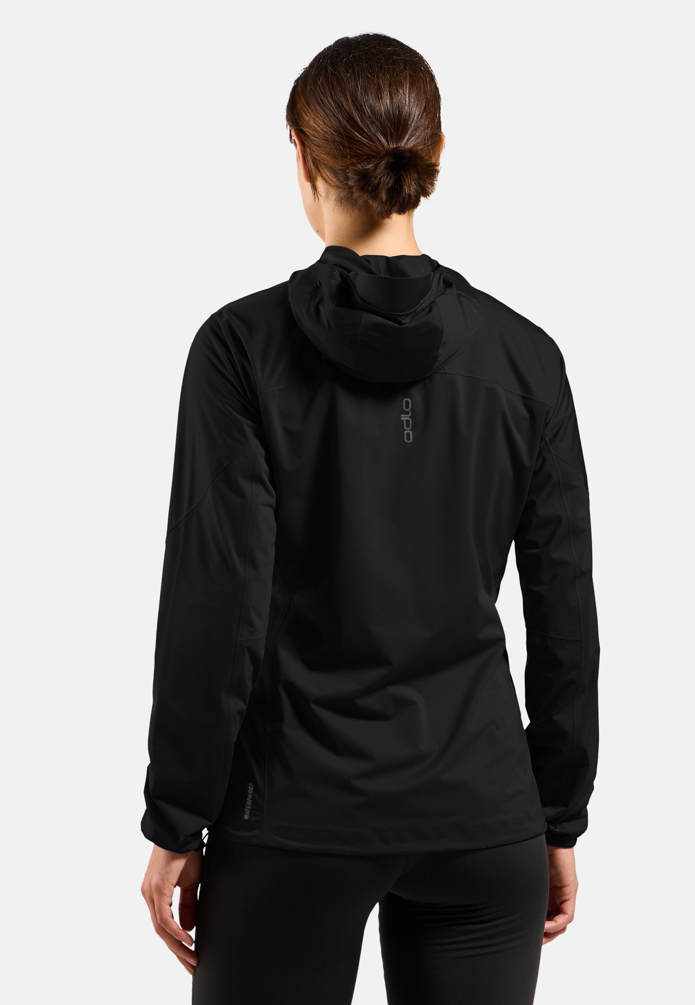 Wasserdichte X-Alp Performance Knit Laufjacke in black - black