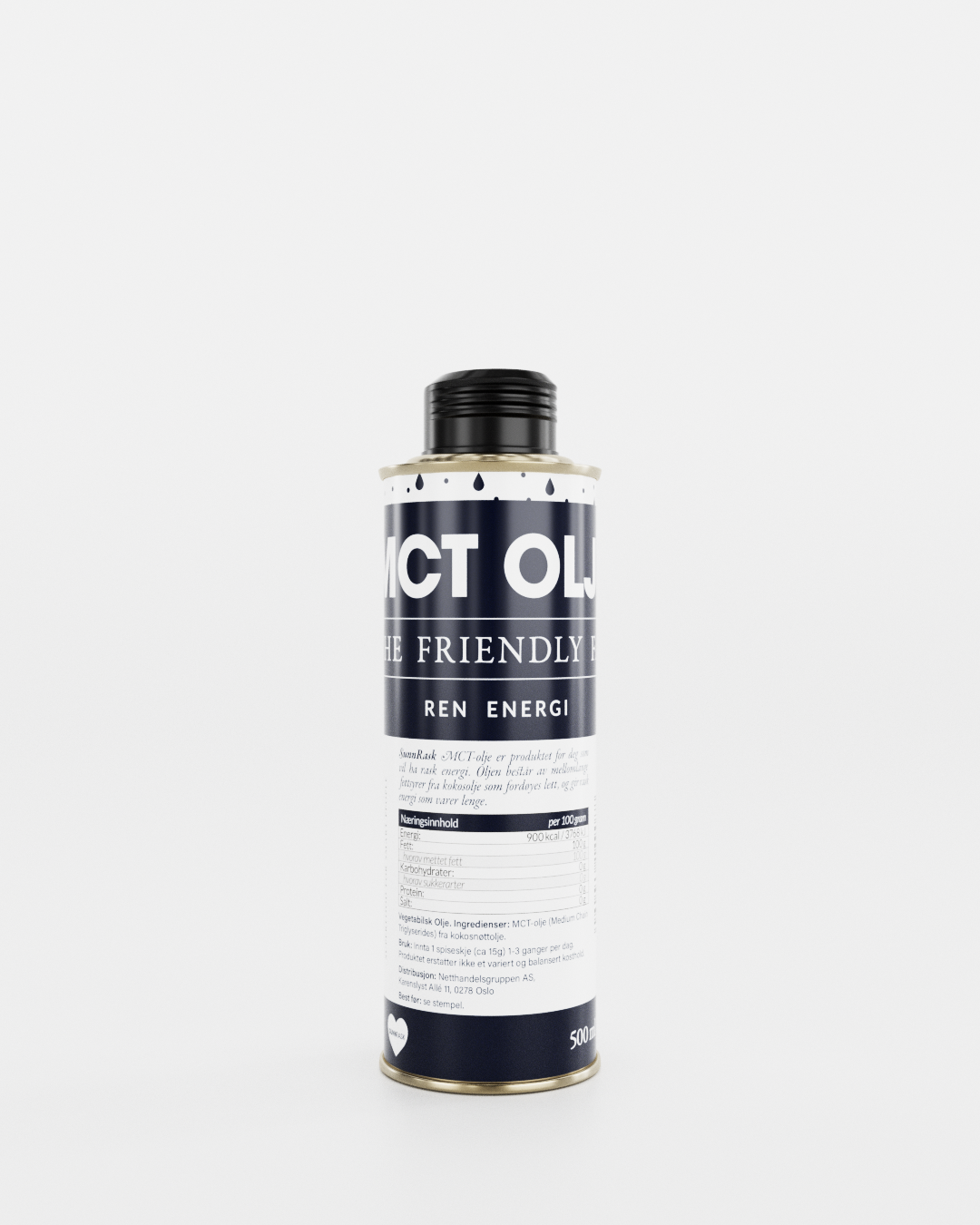 SunnRask MCT Olje 500ml