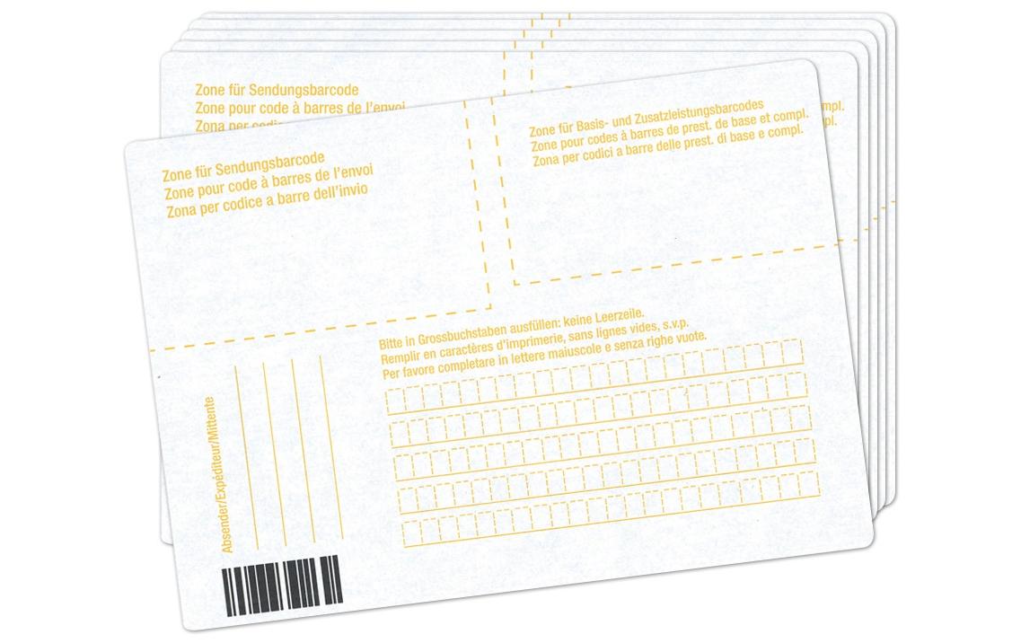 Adressetiketten 14.8 x 10.5 cm, 30 StückSelbstklebende Adressetiketten für Pakete