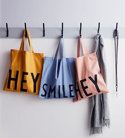 Design Letters Shopper - Hey - Pink