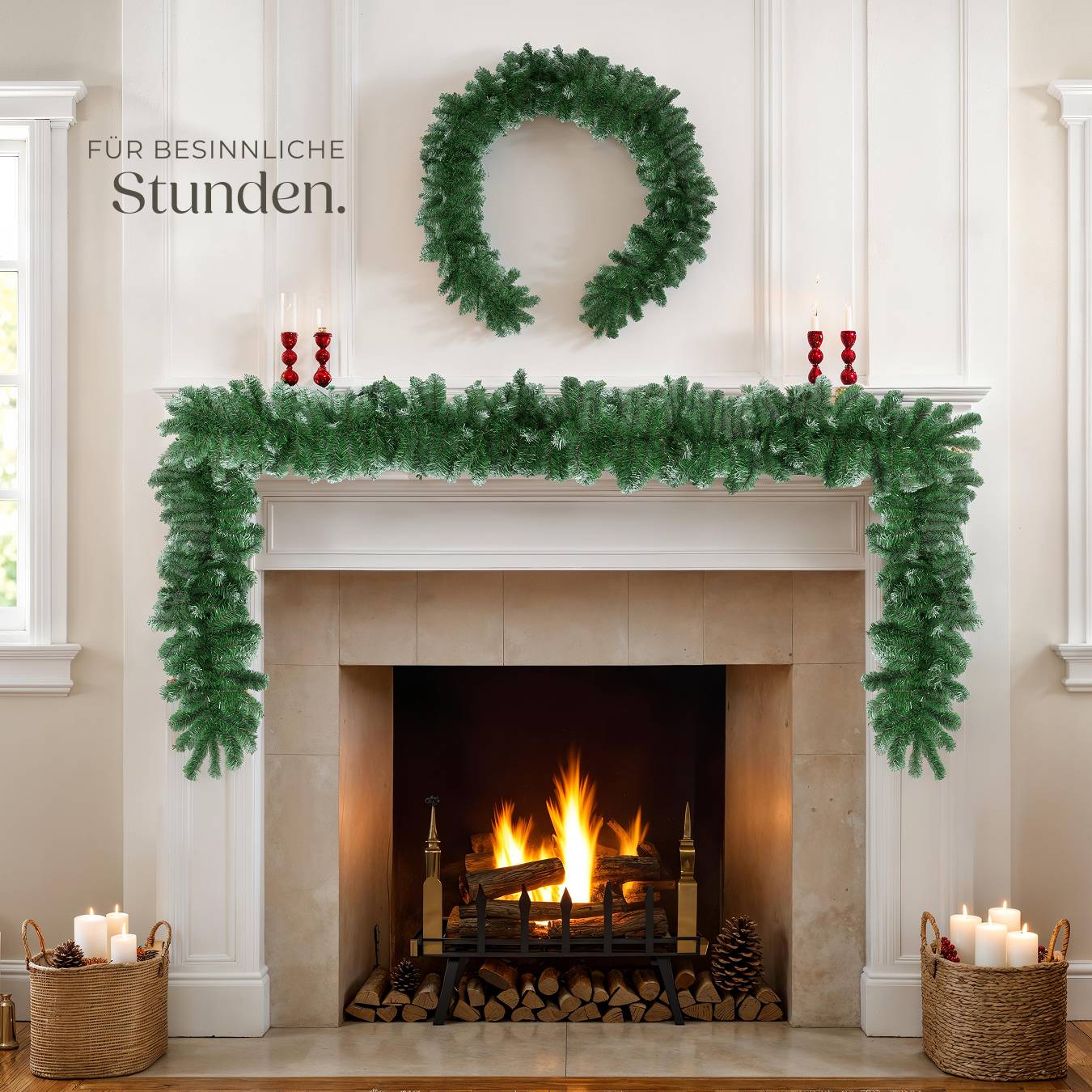 Weihnachtsgirlande Holly