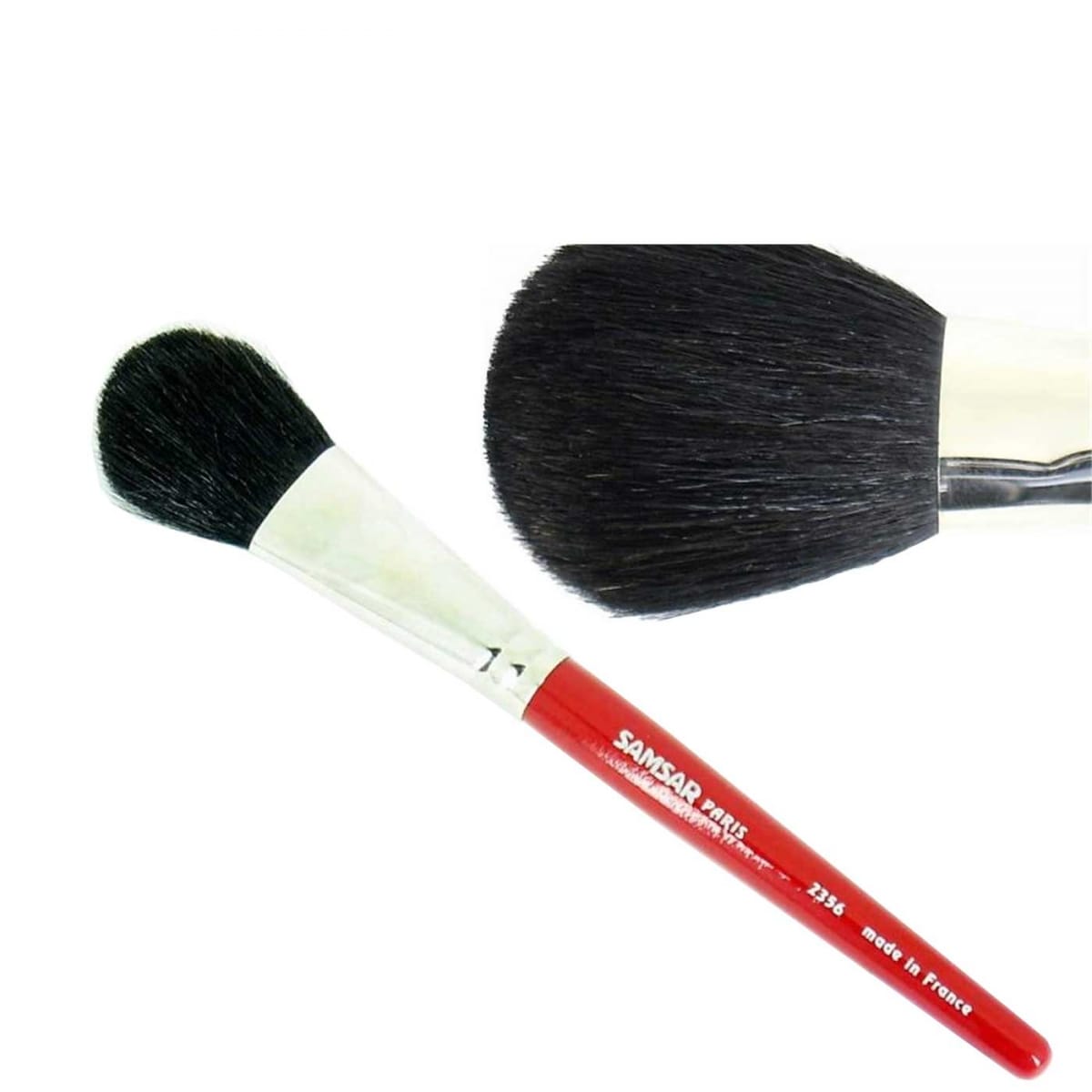 Samsar Pinceau Tradition Blush Estompeur 100 % Poils Naturels