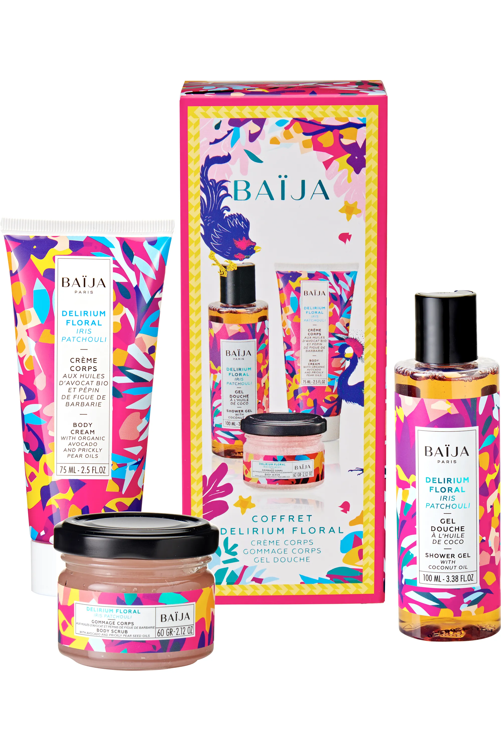Baïja Coffret soin du corps Delirium Floral-235 g
