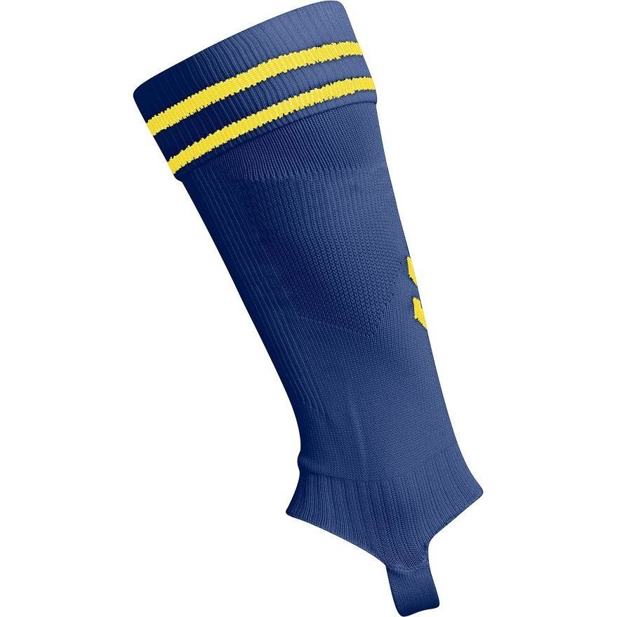 Hummel Chaussettes de Football Element Footless - Bleu/Jaune