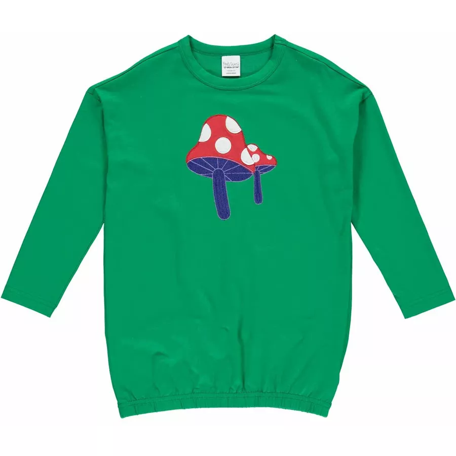 Fred's World Langarmkleid Earthgreen