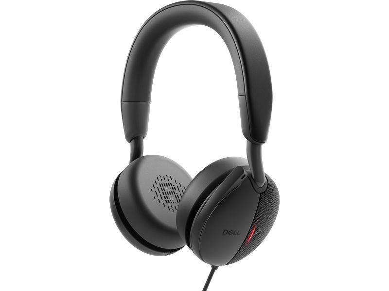 Dell Headset WH5024 Schwarz Kabelgebundenes Headset mit aktiver Geräuschunterdrückung