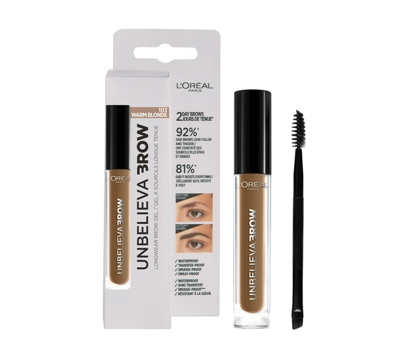 L'ORÉAL PARIS UnbelievaBrow Augenbrauen-Mascara103 Warm Blonde