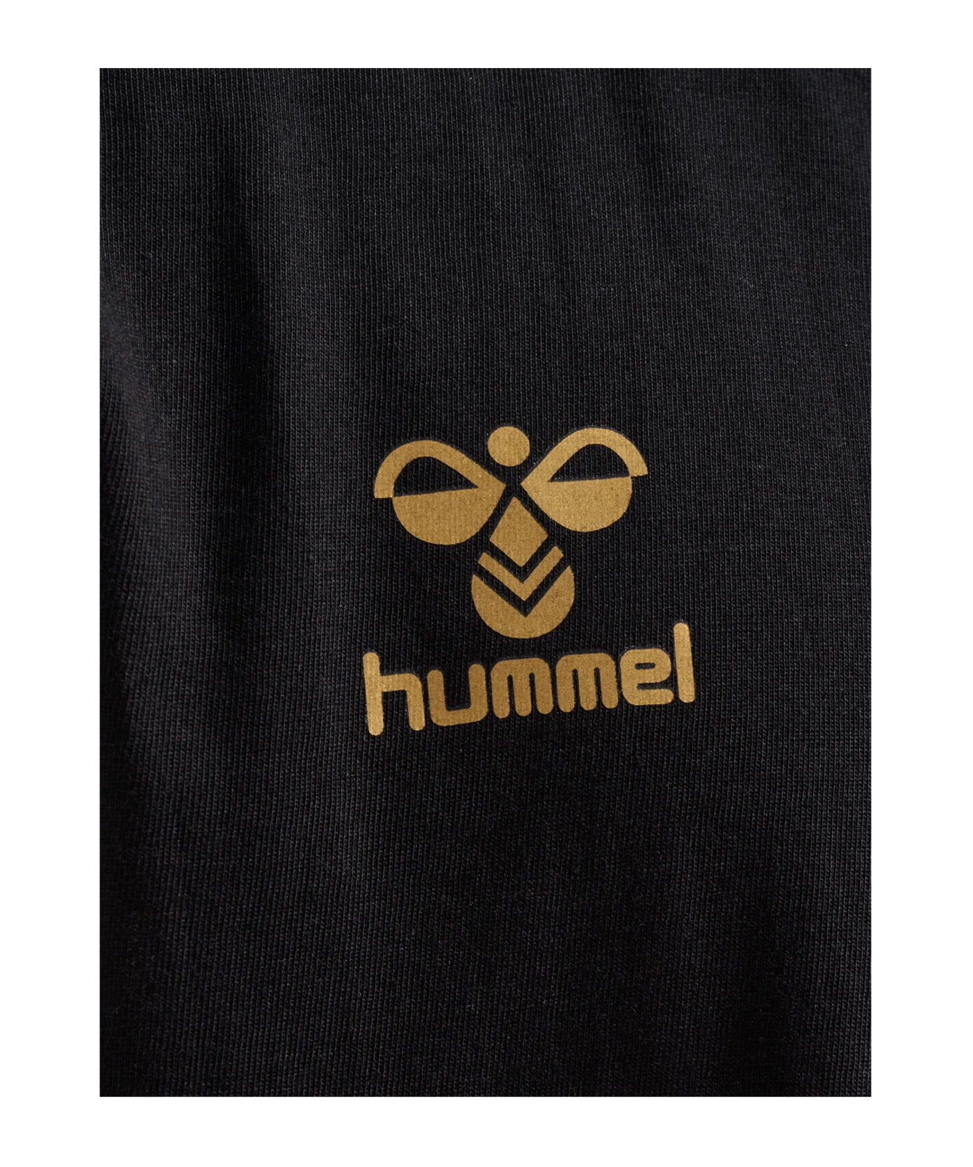 Hummel hmlE24C Cotton T-Shirt Kids Schwarz F2128