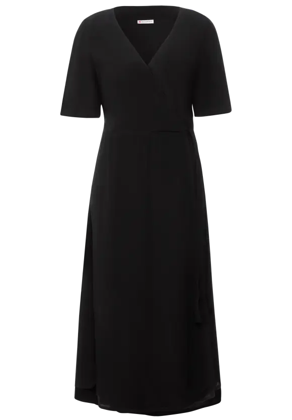 Kleid im Wrap Style - Black