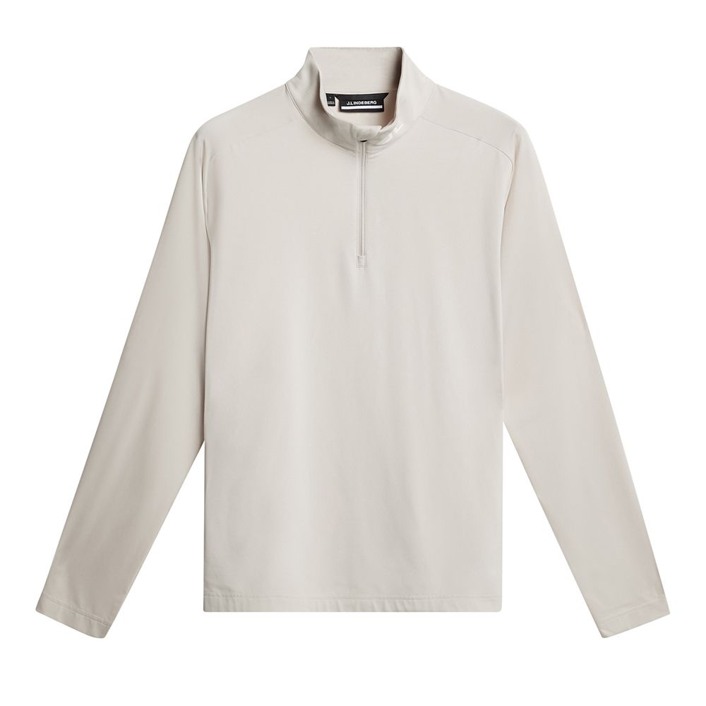 Harry Quarter Zip Genser Herre Moonbeam