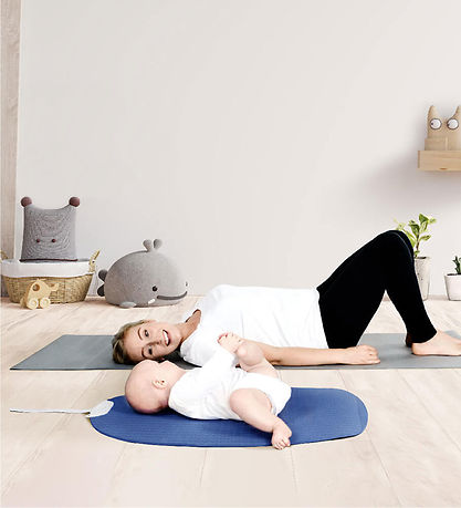 Shnuggle Wickelauflage - Yoga - Navy