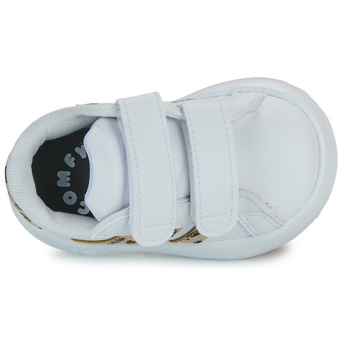 Adidas Sportswear - GRAND COURT 2.0 CF I - Blanc / Léaopard