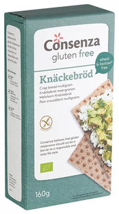 Consenza Knackebrod Meergranen 160GR