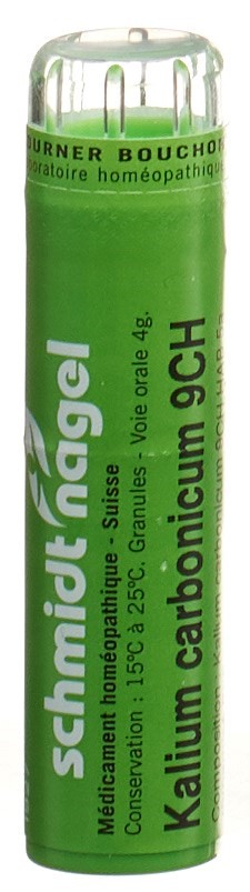 SCHMIDT-NAGEL Kalium carbonicum Gran 9 CH 4 g