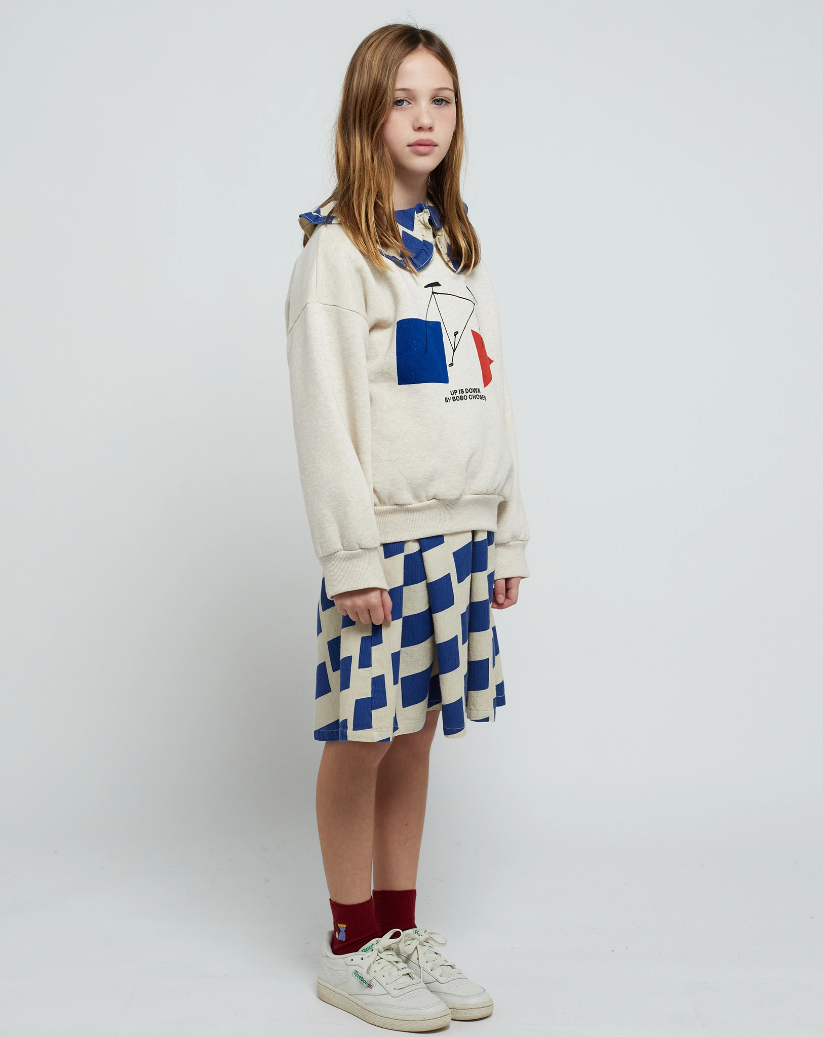 Sweatshirt CRAZY BICY in beige