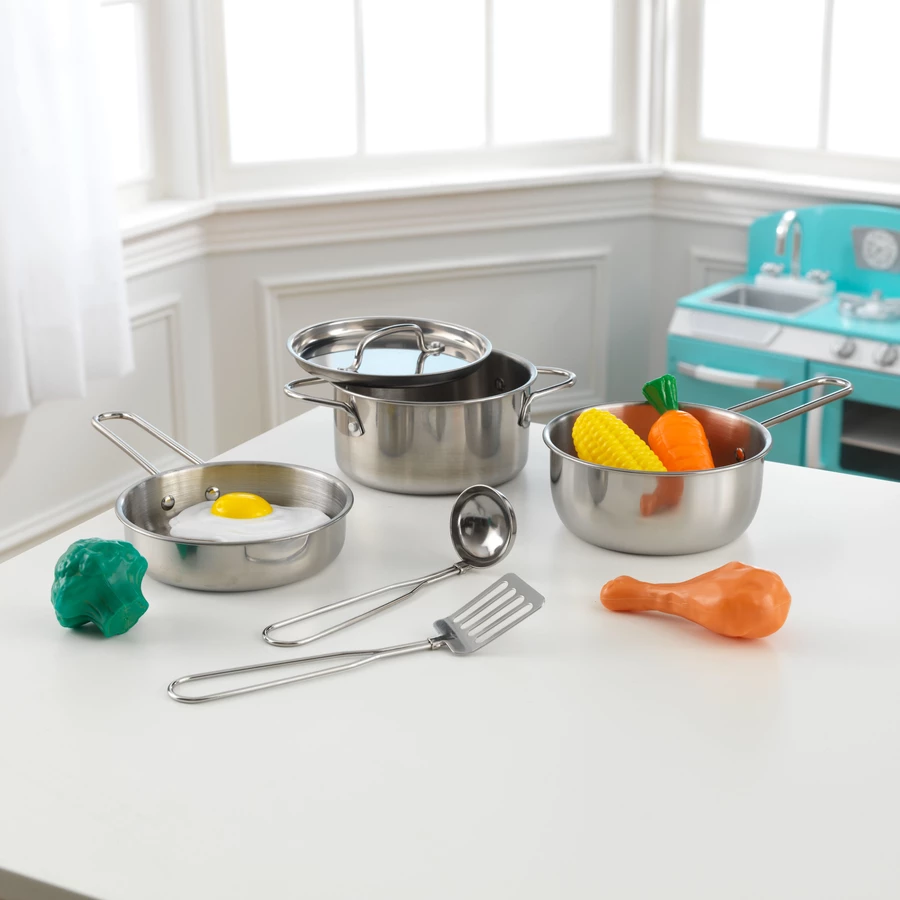KidKraft® Spiel Kochset mit Lebensmitteln