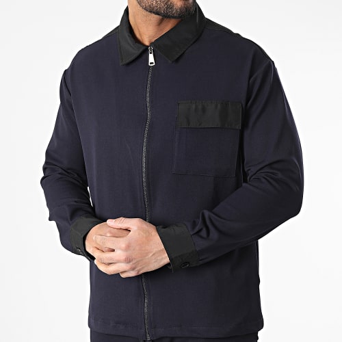 Ensemble Veste Jogging KL-2031 Bleu Marine
