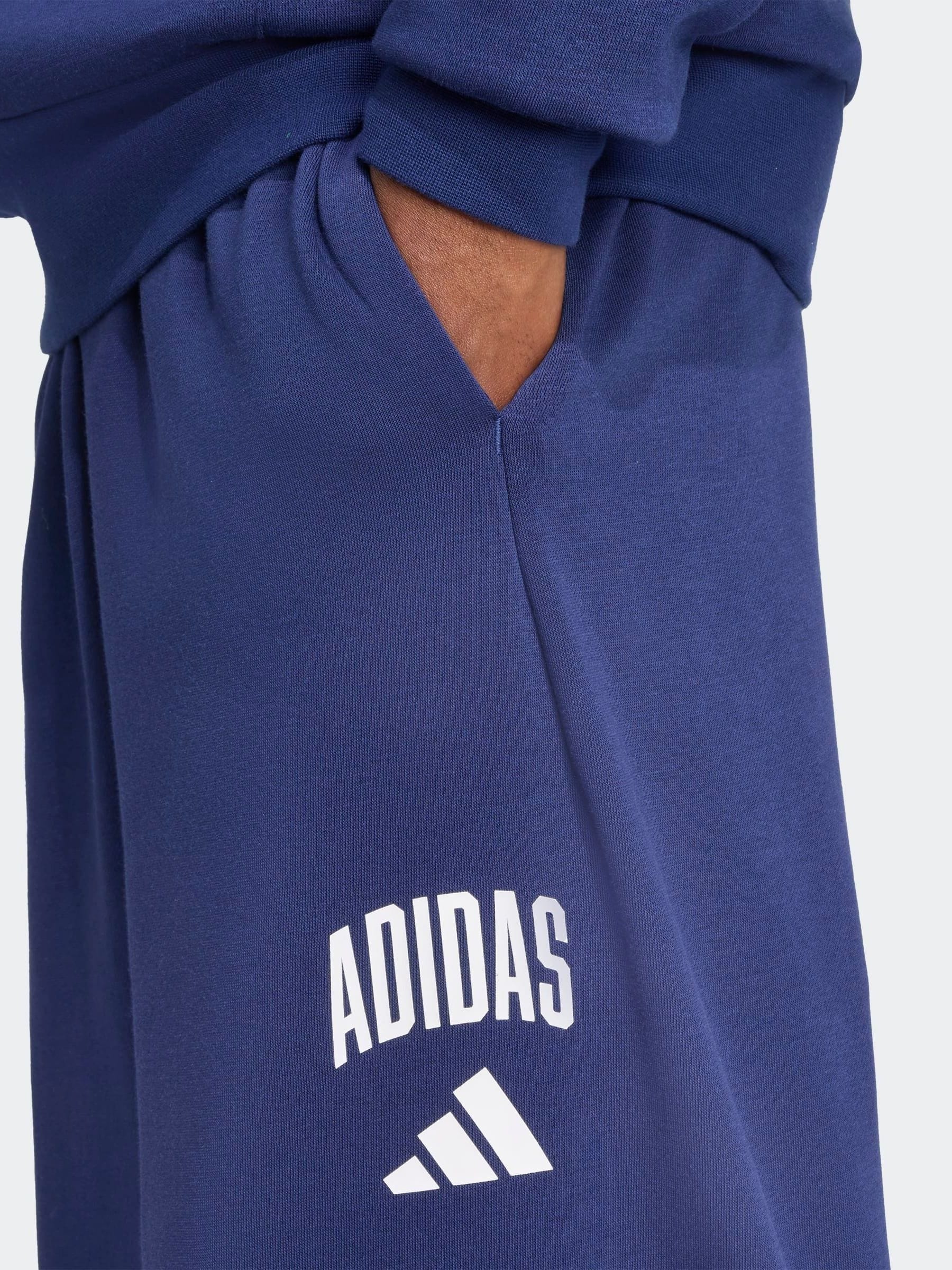 Blauw - adidas Collegiate Joggers