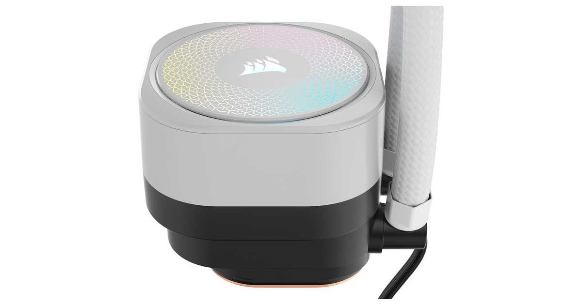 CorsairNAUTILUS 240 RS ARGB waterkoeling  (Wit, 4-pins PWM fan-connector)