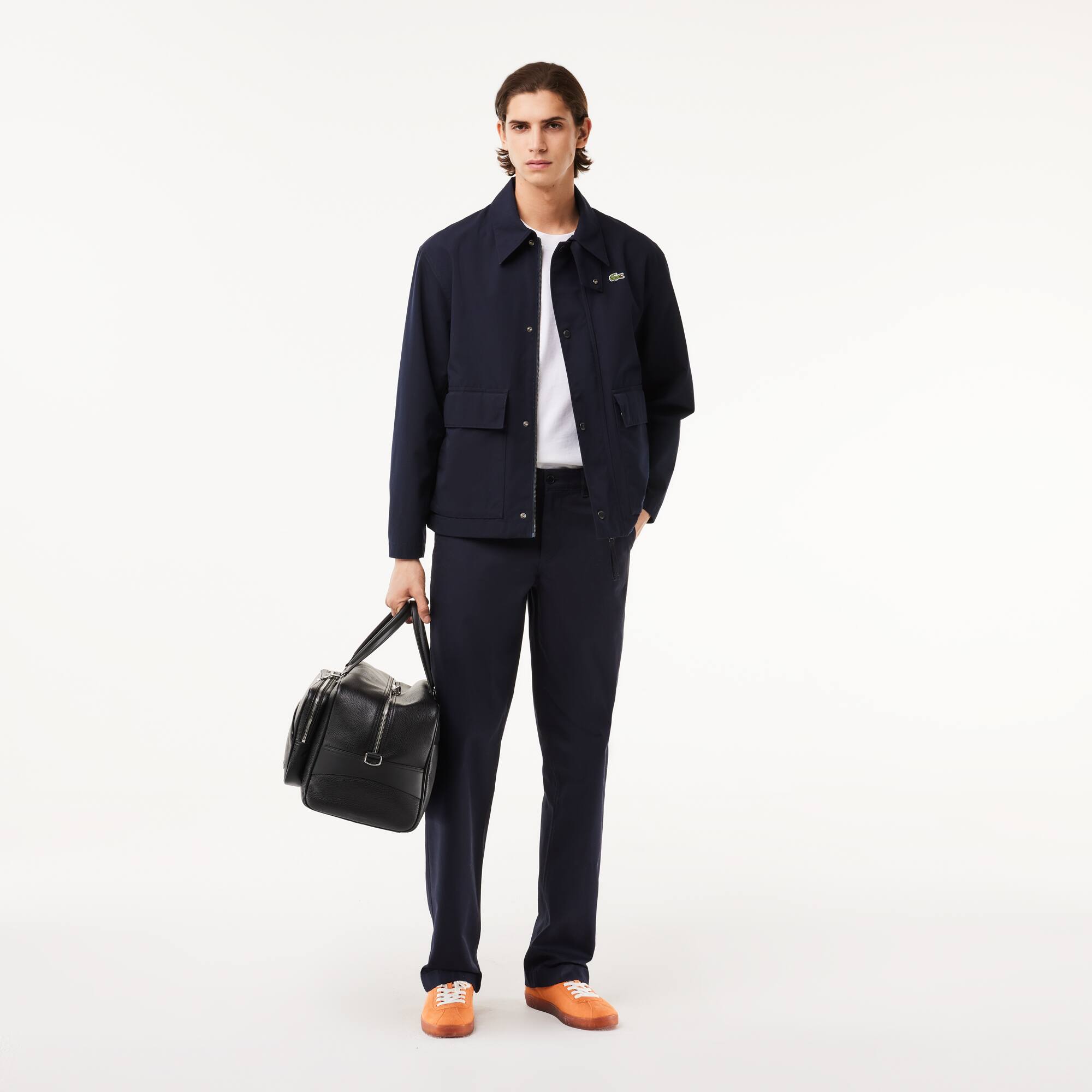 Kurze wasserfeste Daunenjacke Jacken & Mäntel - Blau - Lacoste - Herren