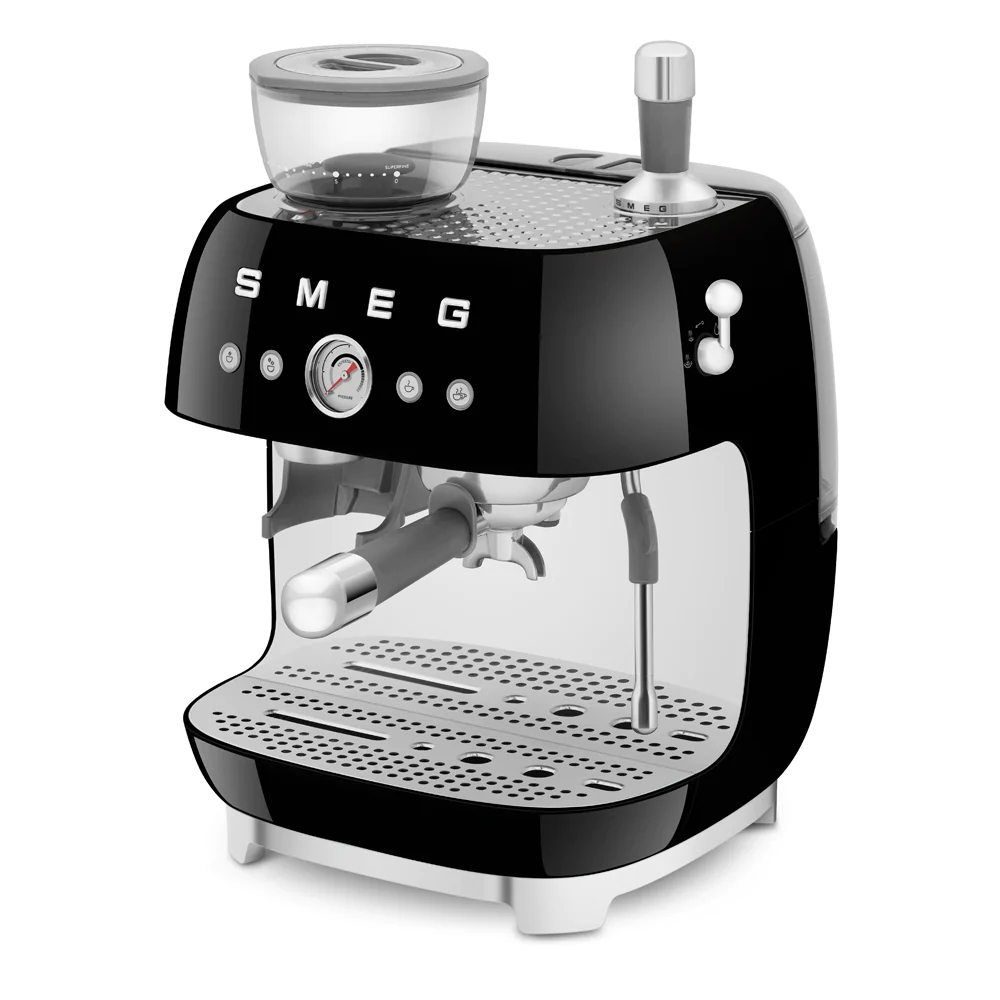 Machine à café combinée Expresso Années 50 noir Smeg