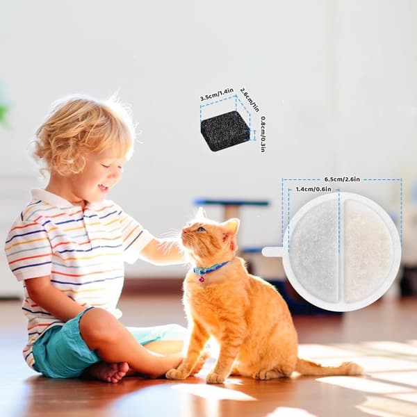 INF Erstatningsfiltre for Cat vannfontener