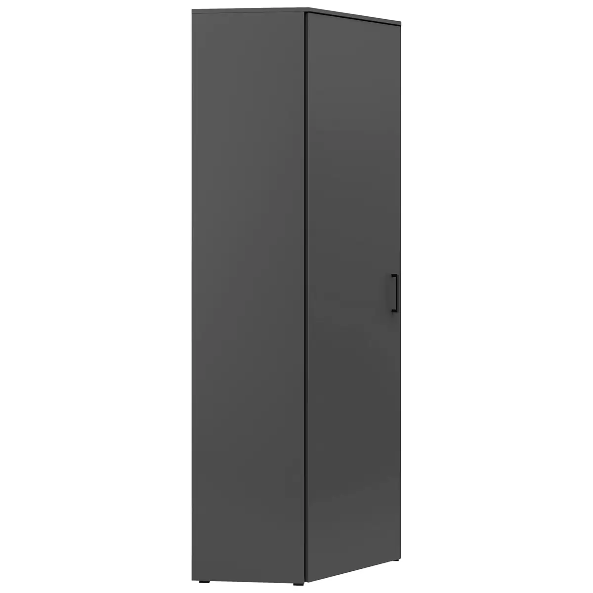 Eckschrank Cabinet Anthrazit
