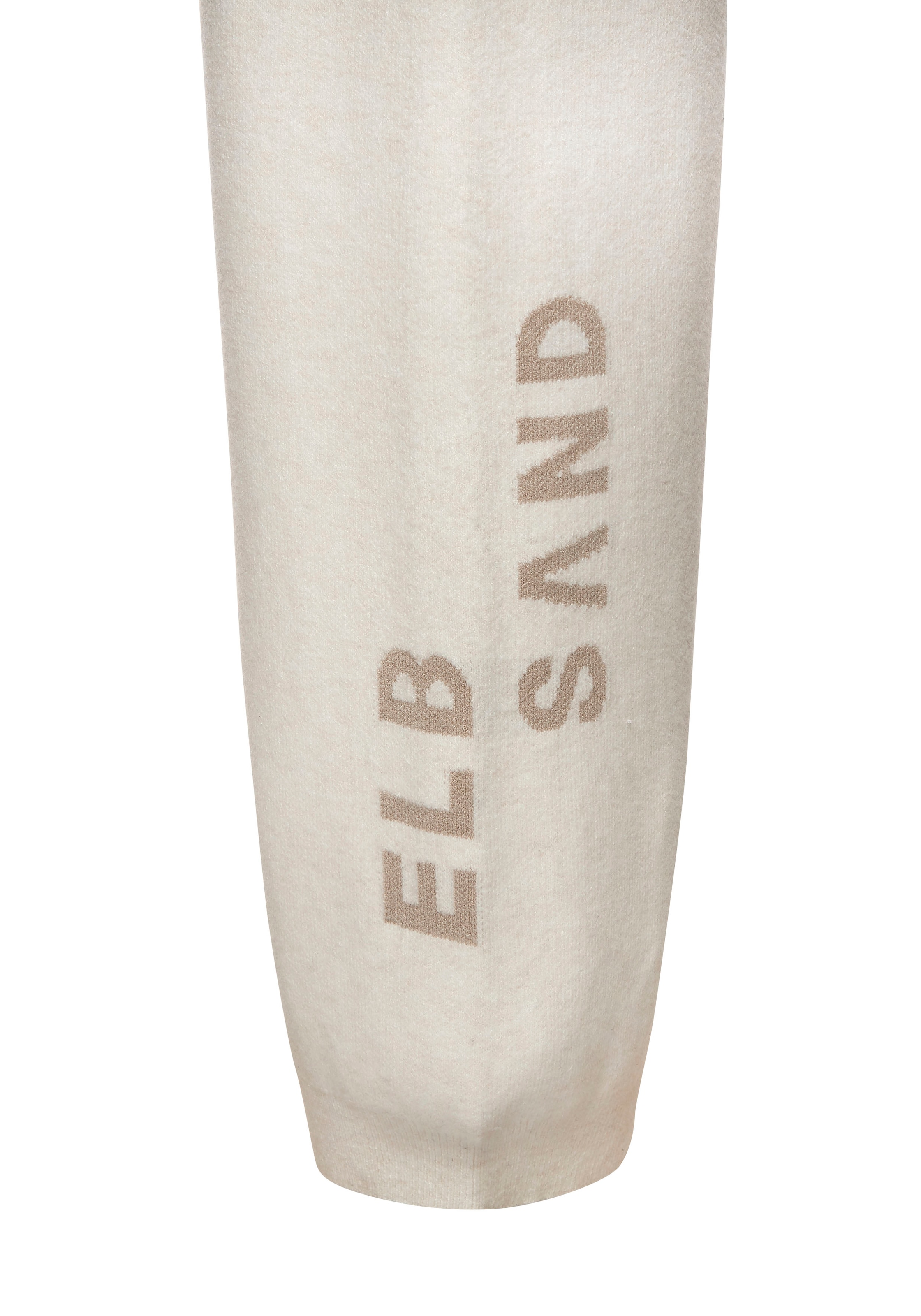 Elbsand Strickhose  mit eingestricktem Logo, aus hochwertigen Feinstrick, Loungewear
