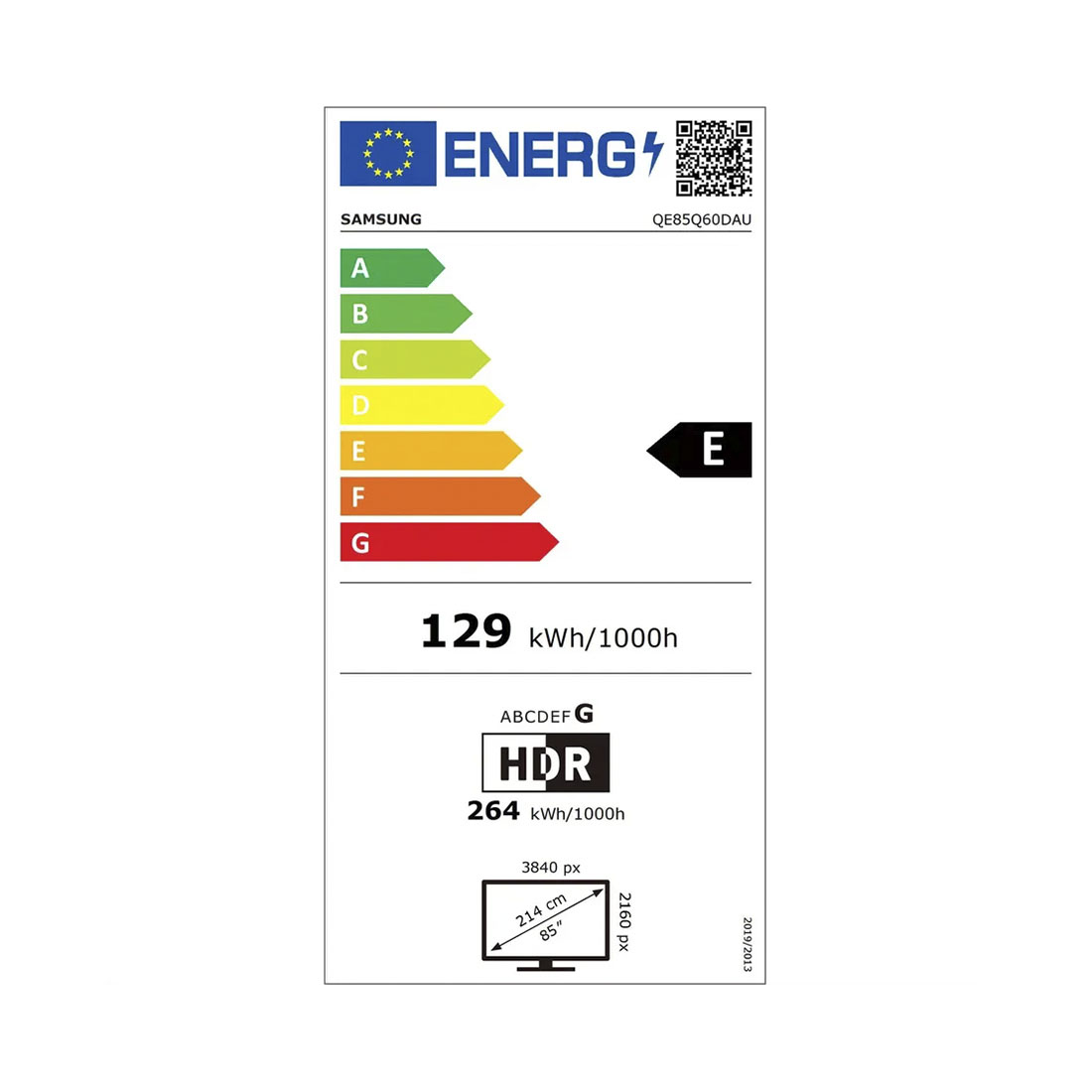 Samsung QE85Q60D QLED TV