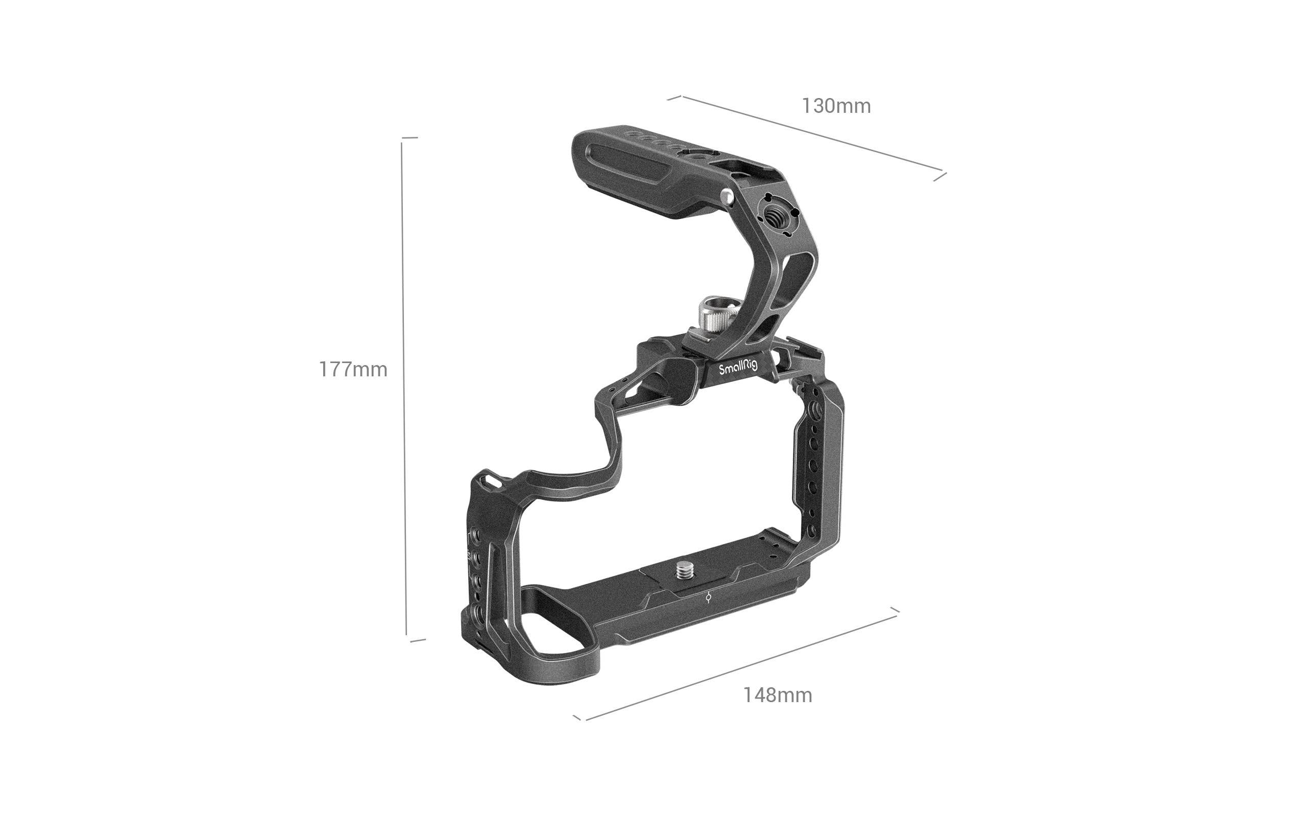 Cage Black Mamba Kit für Panasonic LUMIX S5<br>Tragbarer Kamera-Käfig